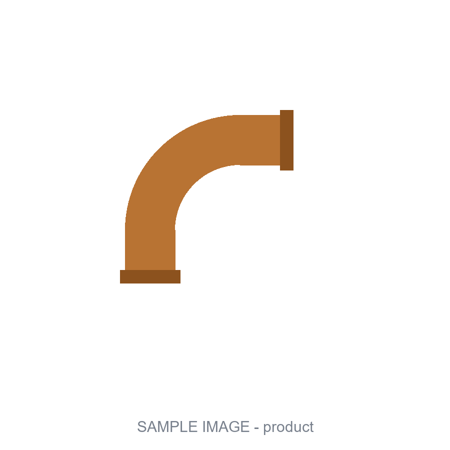 3/4 IN COPPER 90 DEG ELBOW C X C WROT